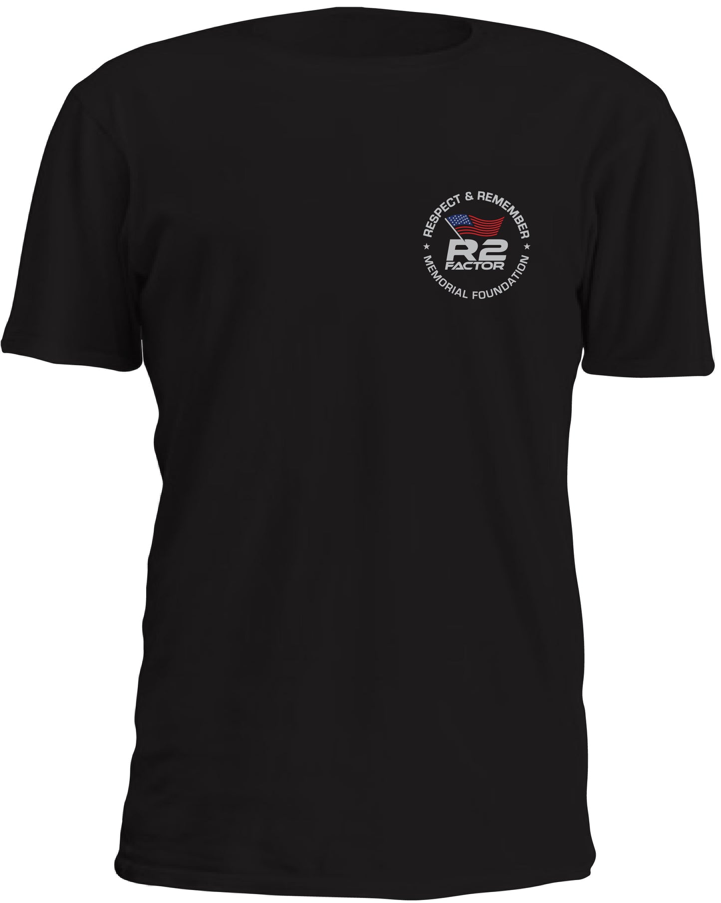 R2 Factor Short Sleeve Soft Black T-Shirt (Unisex)