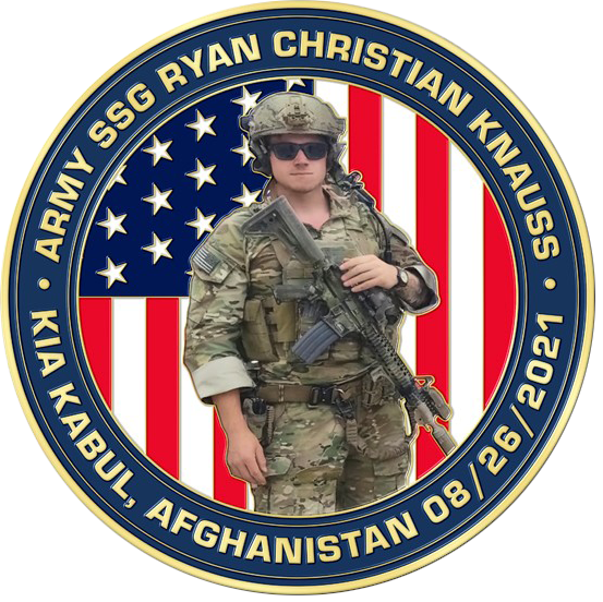 Army SSG Ryan Christian Knauss Challenge Coin