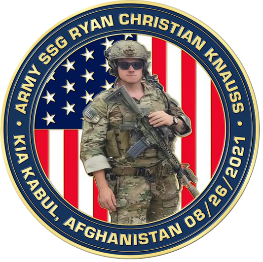 Army SSG Ryan Christian Knauss Challenge Coin